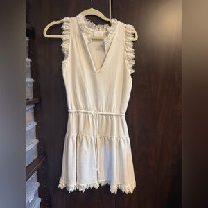 Sundays Ivory Lace Detail dress XS